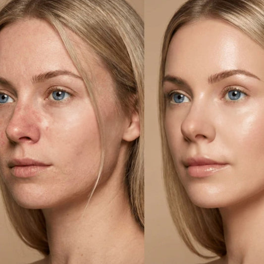 even skin tone after treatment for dark spots and hyperpigmentation